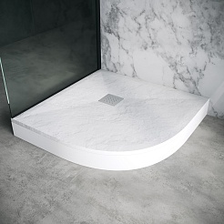 Grossman Душевой поддон Strong 100x100 GR-S1100100 белый – фотография-3